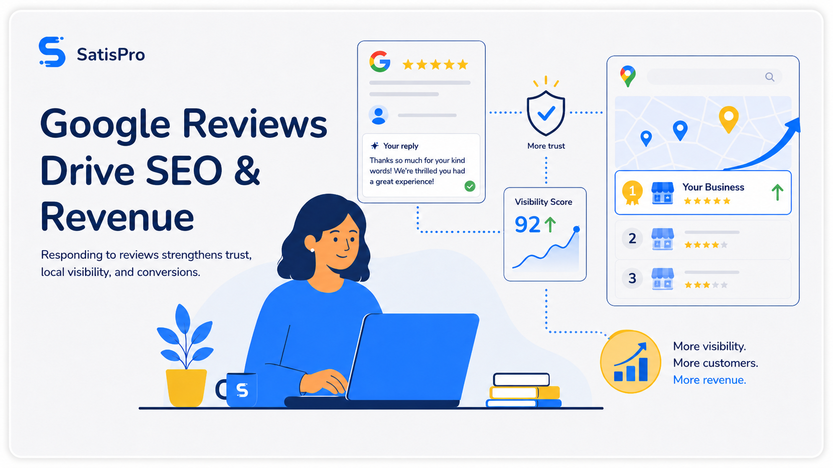 Thumbnail of How Responding to Google Reviews Strengthens Local SEO and Drives Revenue