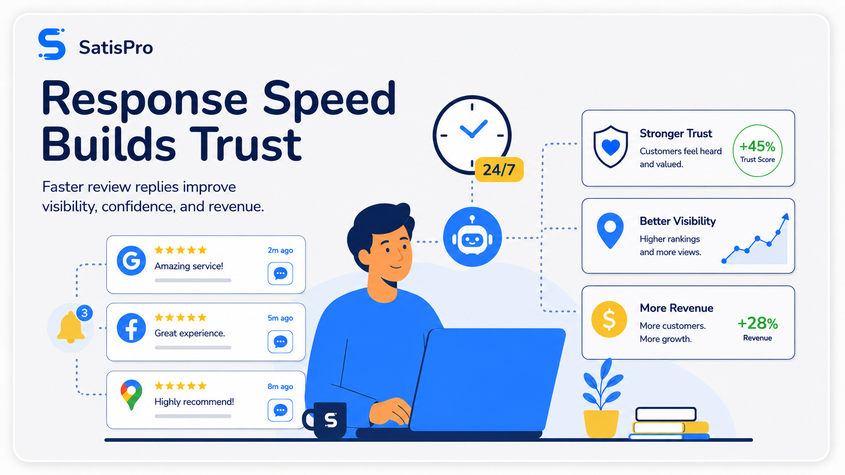 Thumbnail of Why Review Response Speed Drives Trust, Visibility, and Revenue